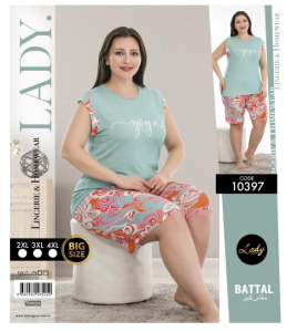 LADY LINGERIE Футболка+шорти 10397