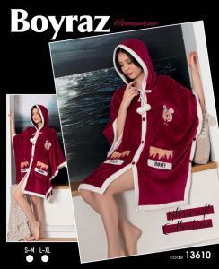 BOYRAZ Халат, пончо на гудзиках 13610