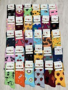 GULSA Шкарпетки кольорові жіночі 