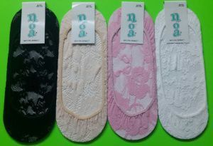 NOA Шкарпетки під мокасини ажур 