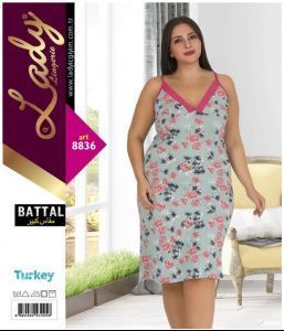 LADY LINGERIE Сорочка жіноча батальна 8836