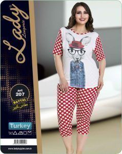 LADY TEXTILE Футболка+капрі 207