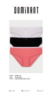 DOMINANT Жіночі труси набір батальні 55000-523 (3 шт.)
